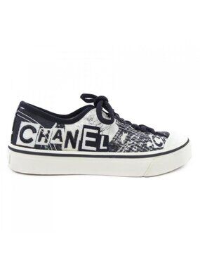 Chanel Size 39 Black Sneakers